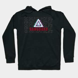 Vanguard video games with triangle and skull Hoodie